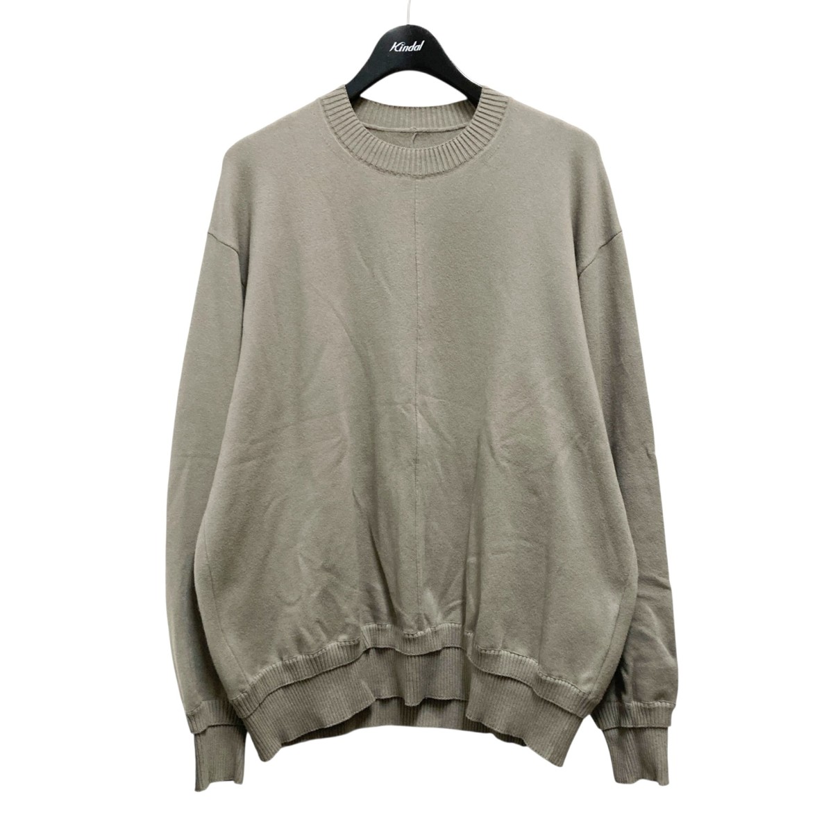【中古】sssteinCOTTON SMOOTH KNIT LS 長袖ニット ST 1144 グレー サイズ：M【価格見直し】｜ブランド古着のカインドオル