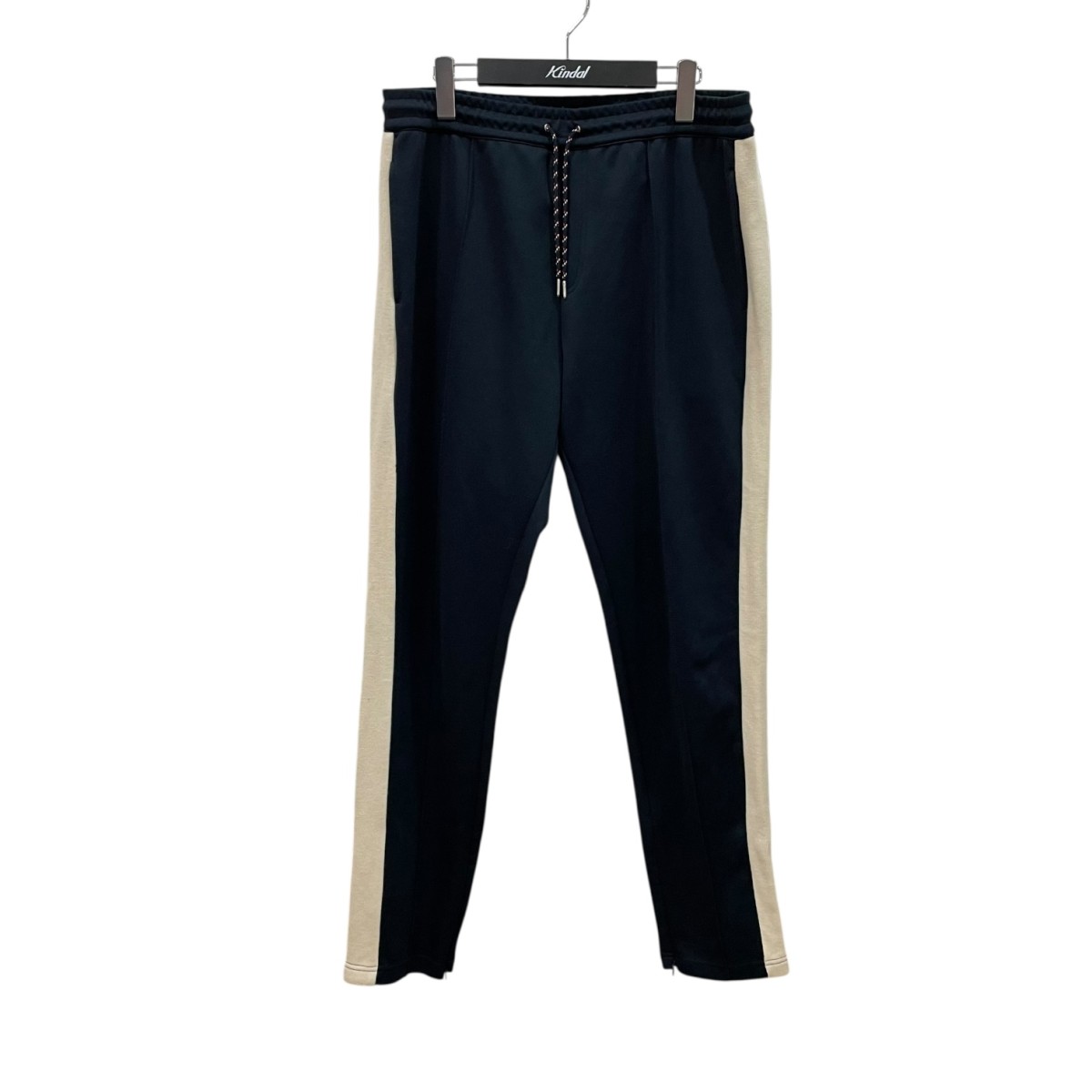 【中古】BURBERRYトラックパンツ 8003023 ネイビー&times;ホワイト サイズ：XL【価格見直し】｜ブランド古着のカインドオル