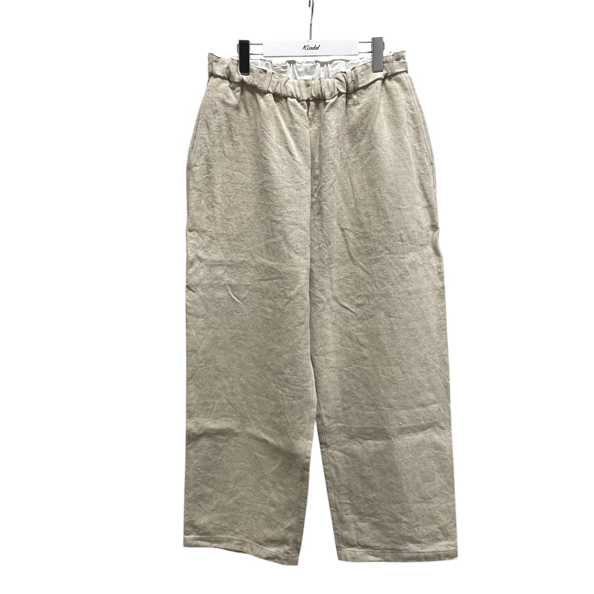 【中古】 MITTAN　 24AW 亜麻苧麻ワイド パンツ PT-92 ベージュ サイズ：3 【300126】（ミタン） 20,557円