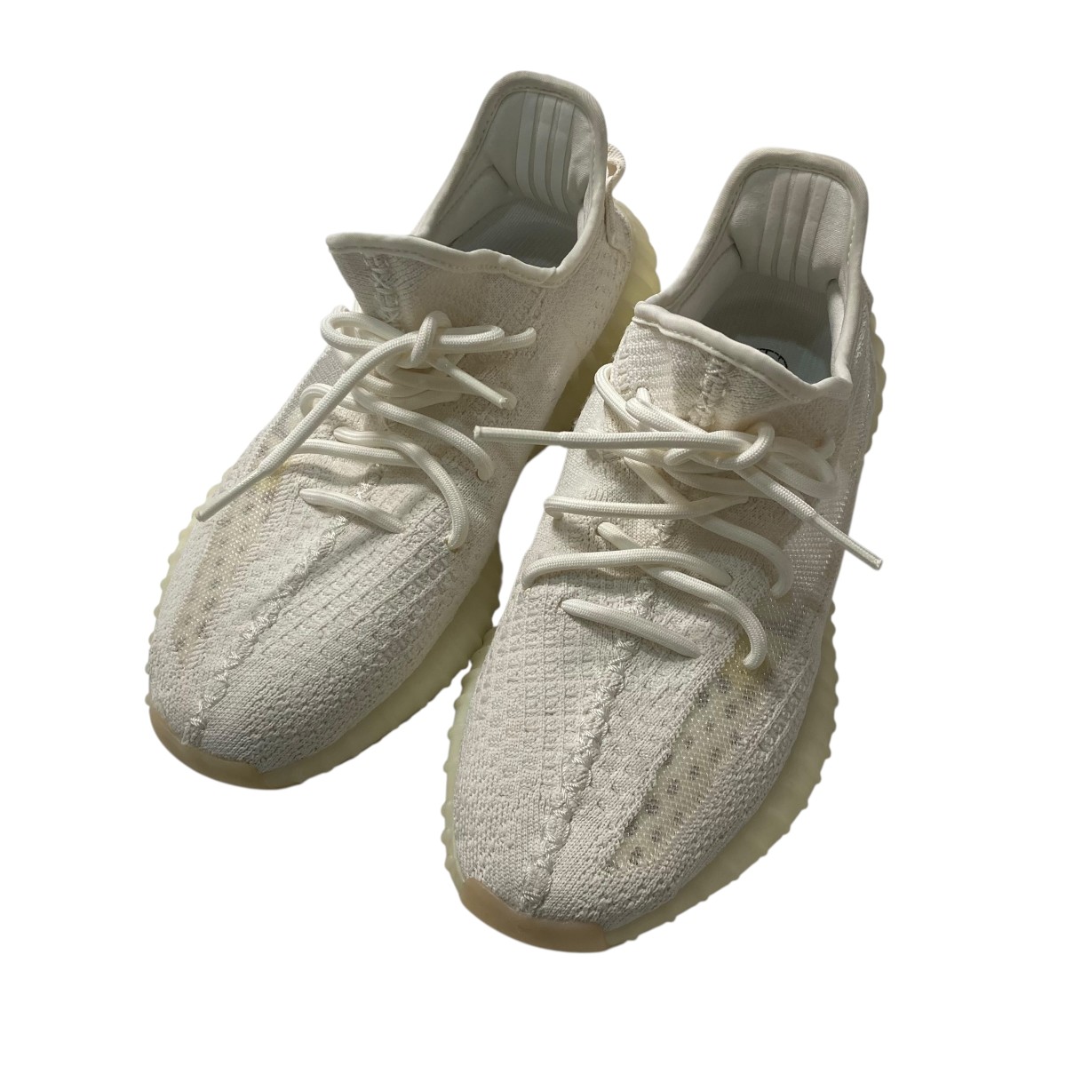【中古】 adidas　 YEEZY BOOST350 V2 Bone ミドルカットスニーカー HQ6316 ホワイト サイズ：27cm 【300126】（アディダス）