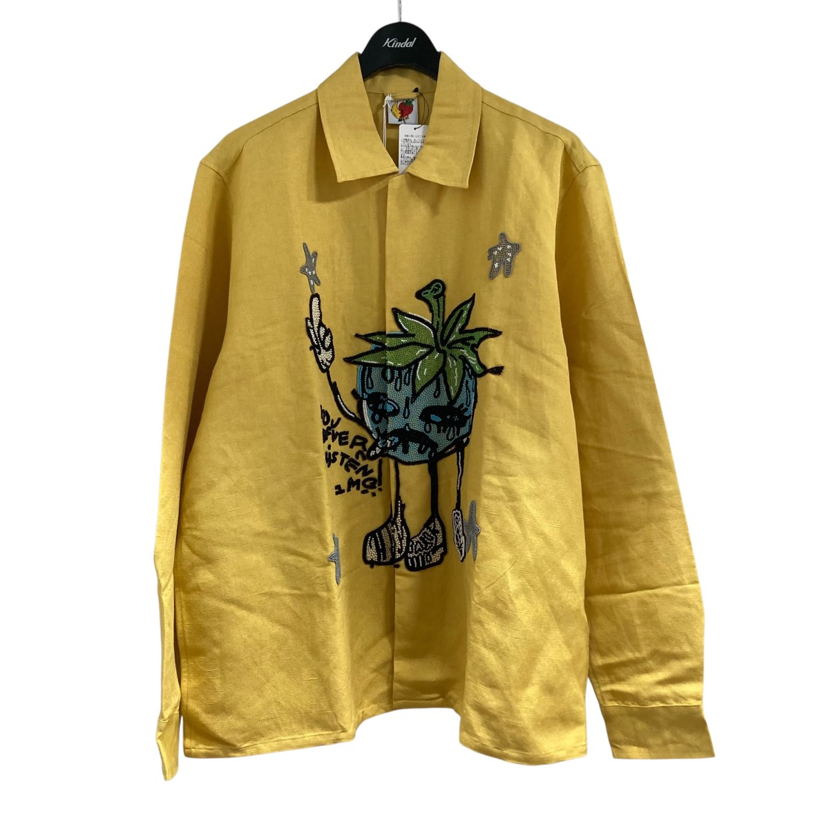 【中古】 sky high farm　 スモークストロベリーシャツ イエロー サイズ：L 【040426】（スカイハイファーム） 29,029円