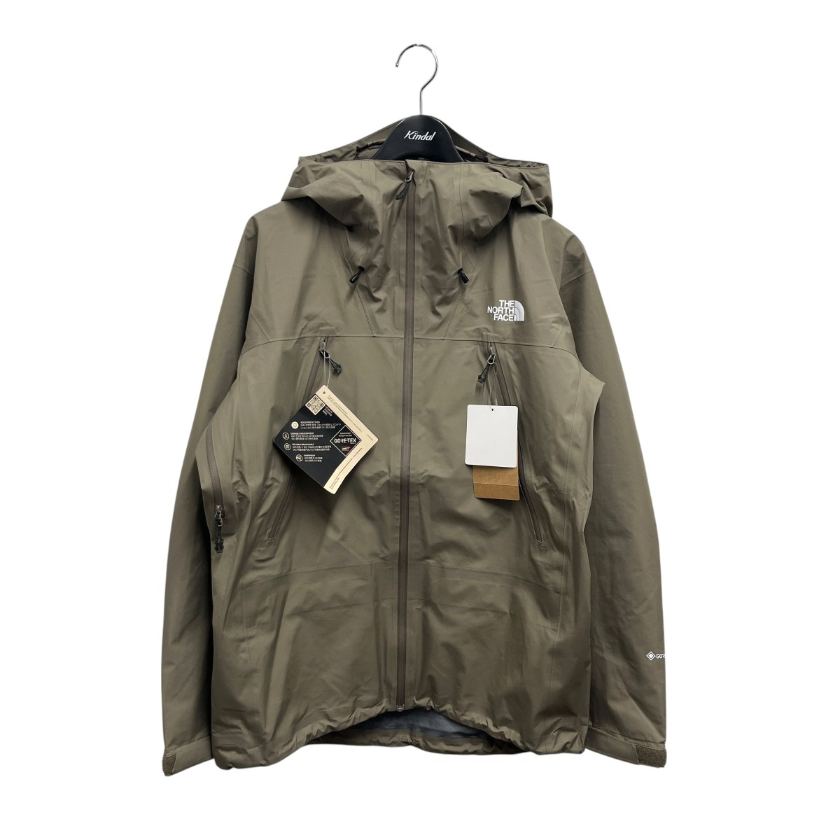 【中古】 THE NORTH FACE　 Climb Light Jacket NP12501 マッシュルーム サイズ：L 【300126】（ザノースフェイス）