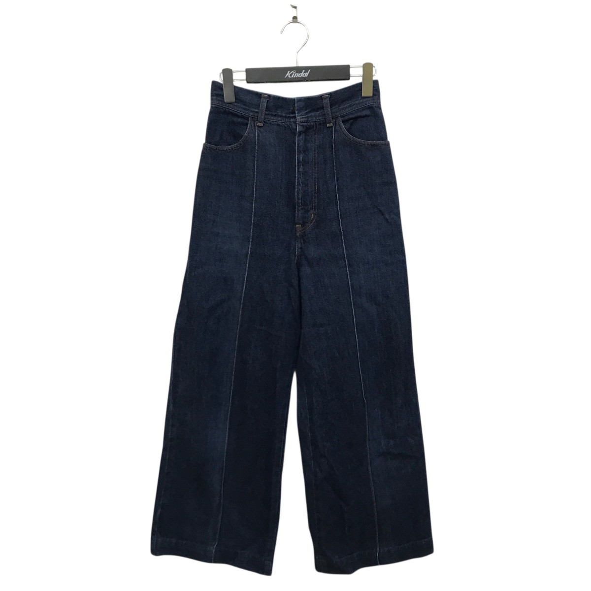 【中古】 CURRENTAGE ワイド デニムパンツ A2591FP235 インディゴ サイズ：1(S) 【価格見直し】