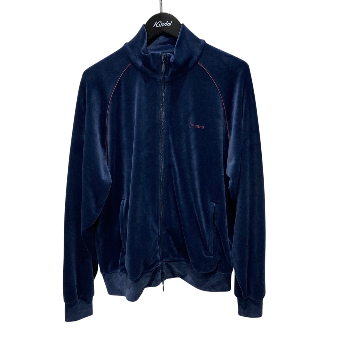 【中古】 PUMA×JJJJound 22AW 中国限定 Tracksuit Top ベロアトラックジャケット 538713-84 ブルー サイズ：M 【価格見直し】