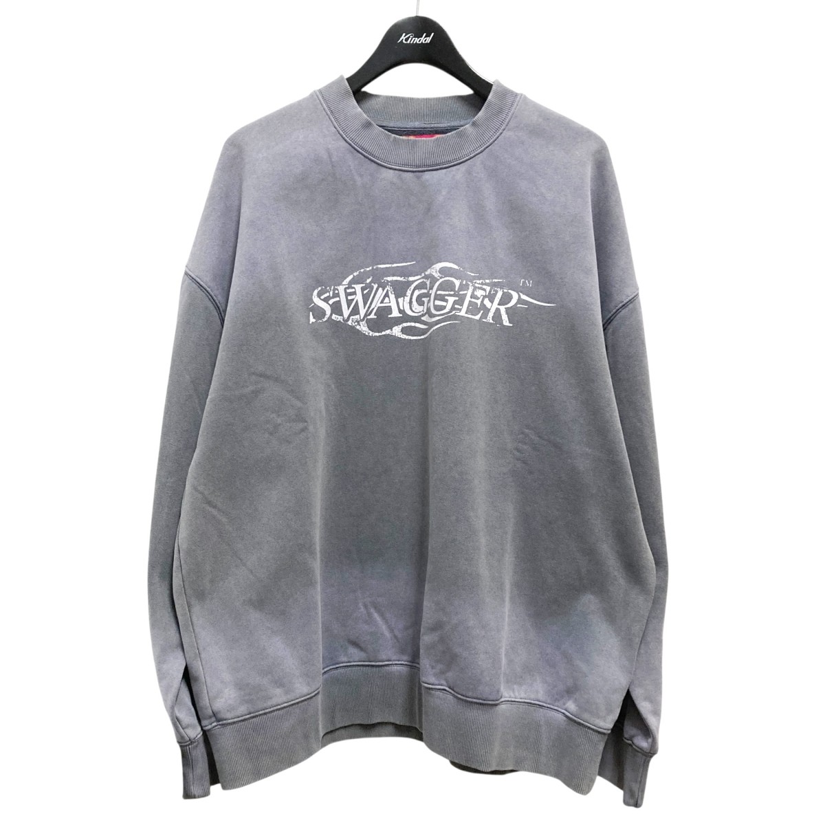 【中古】 SWAGGER　 長袖カットソー SWG24 PL01 グレー サイズ：XL 【310126】（スワッガー）