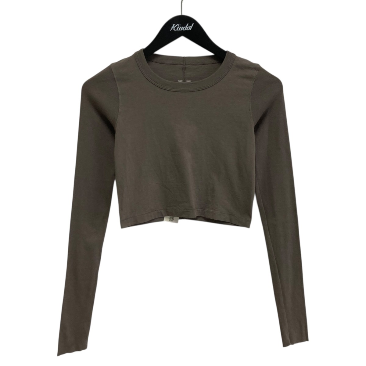 【中古】 RICK OWENS　 24SS 長袖Tシャツ RP01D2220-JA グレー サイズ：40 【010226】（リックオウエンス）