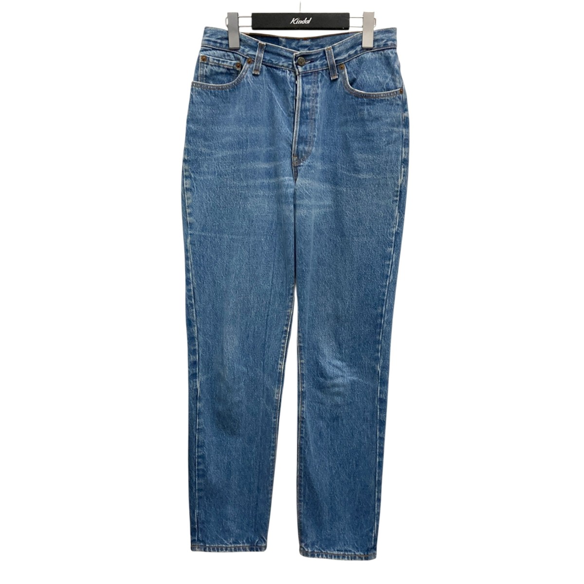 【中古】 LEVI’S　 テーパードデニムパンツ 17501 0158 ブルー サイズ：11 【010226】（リーバイス）