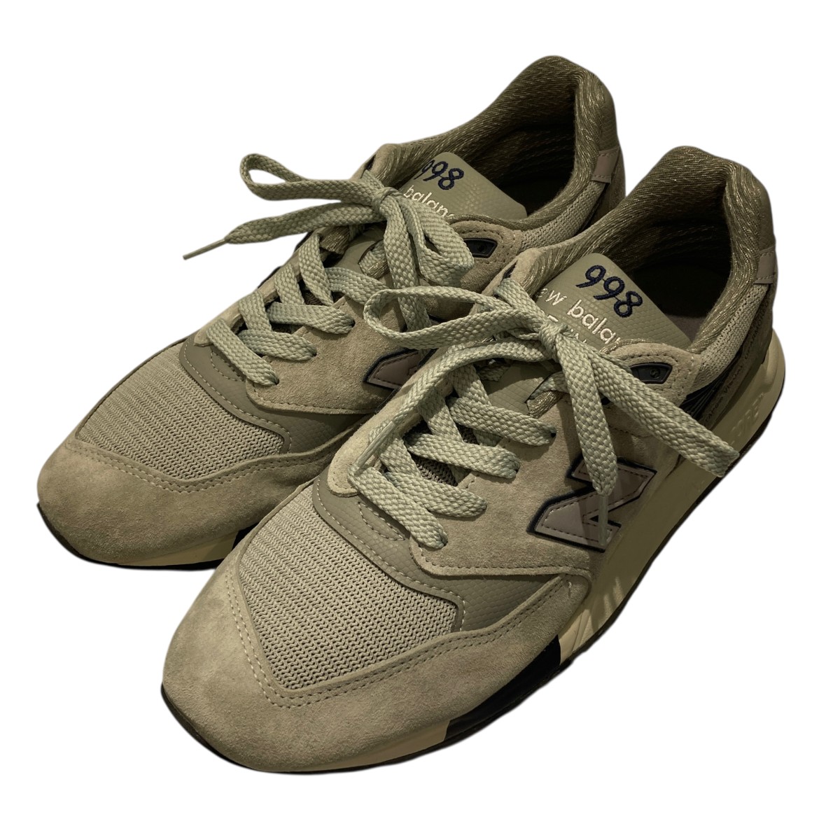 【中古】 WTAPS×NEW BALANCE 998 スニーカー U998WT グレー サイズ：28cm 【価格見直し】