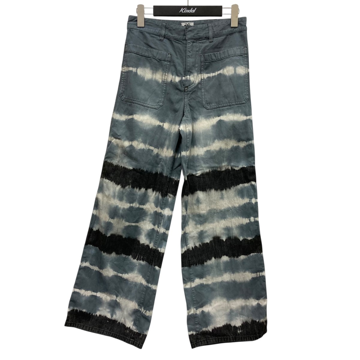 【中古】Christian Dior タイダイデニムパンツ 122P30A3372 米国海軍 大きさ：32 【010226】（ディオール）