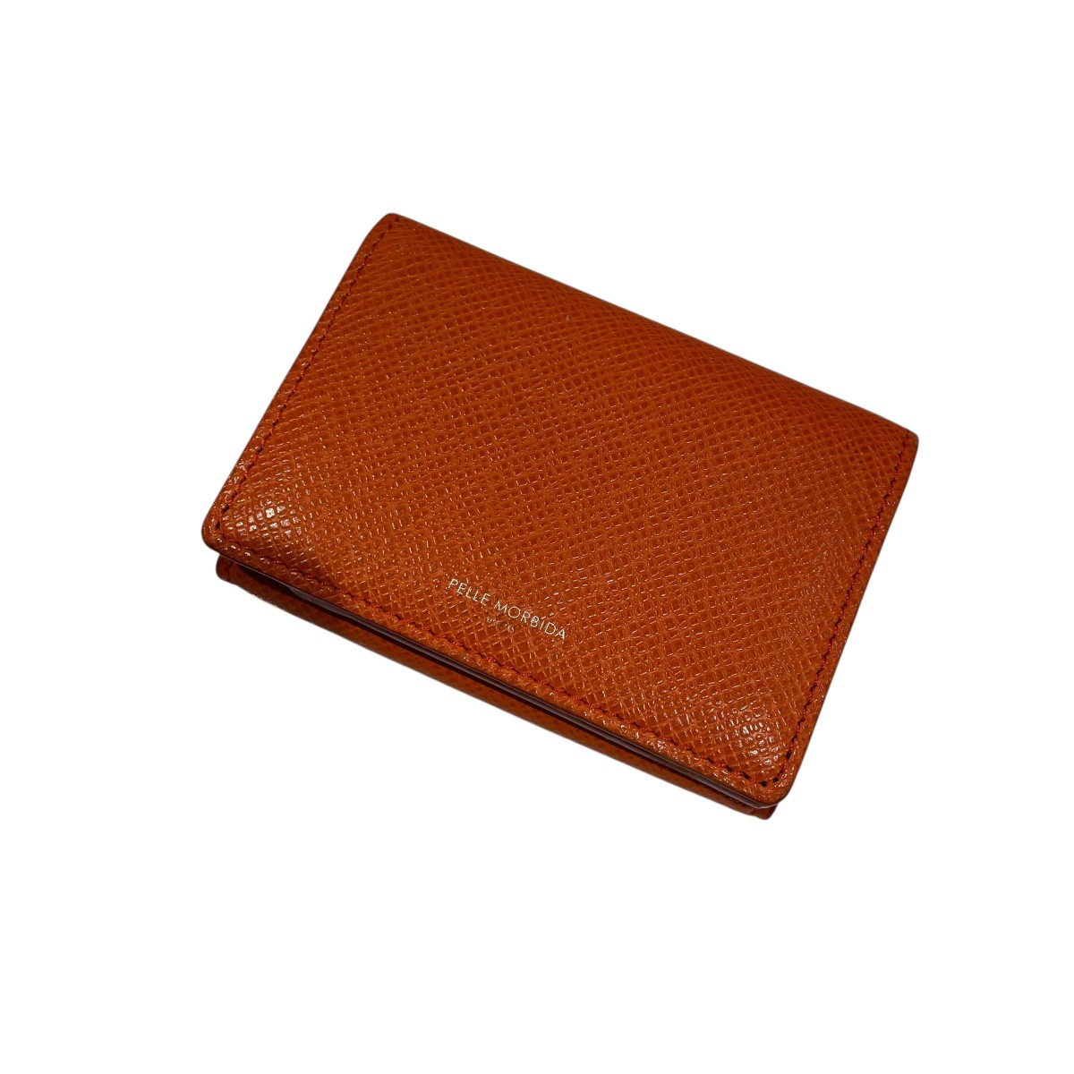 【中古】 PELLE MORBIDA　 コンパクトウォレット オレンジ 【010226】（ペッレ モルビダ） 9,841円