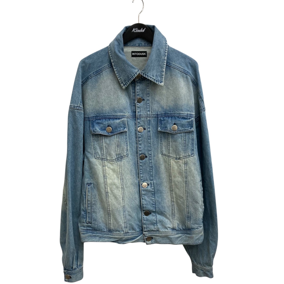 【中古】 INTODUSK　 24AW TRUCKER DENIM JACKET デニムジャケット スカイブルー サイズ：S 【020226】（イントゥダスク） 16,995円