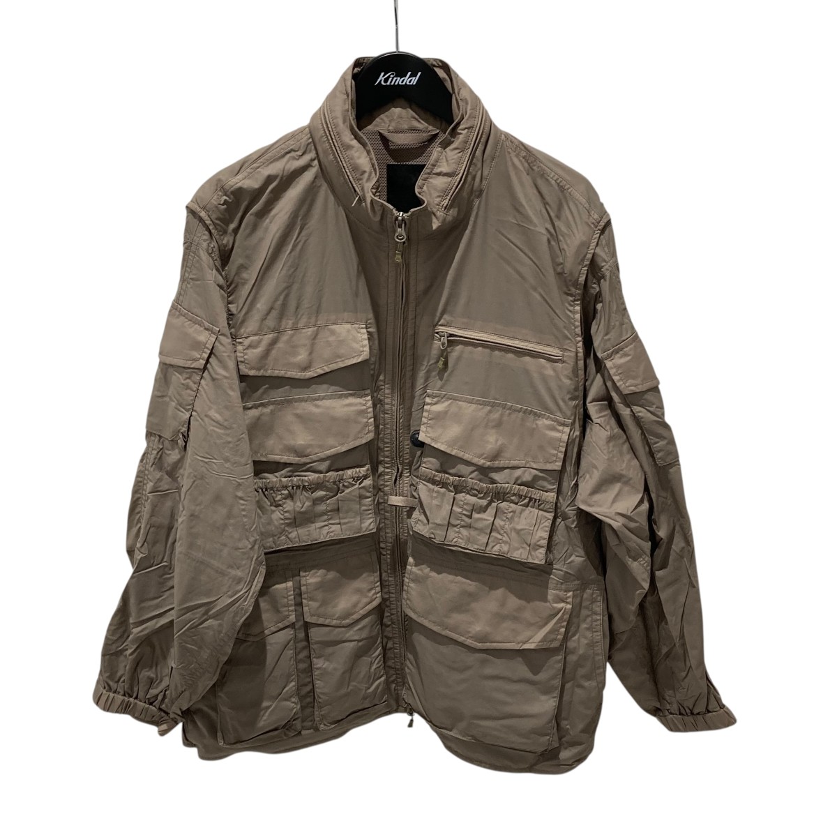 【中古】 DAIWA PIER39 TECH PHOTOGRAPHER JACKET ナイロンジャケット BJ-24024 ベージュ サイズ：S 【価格見直し】