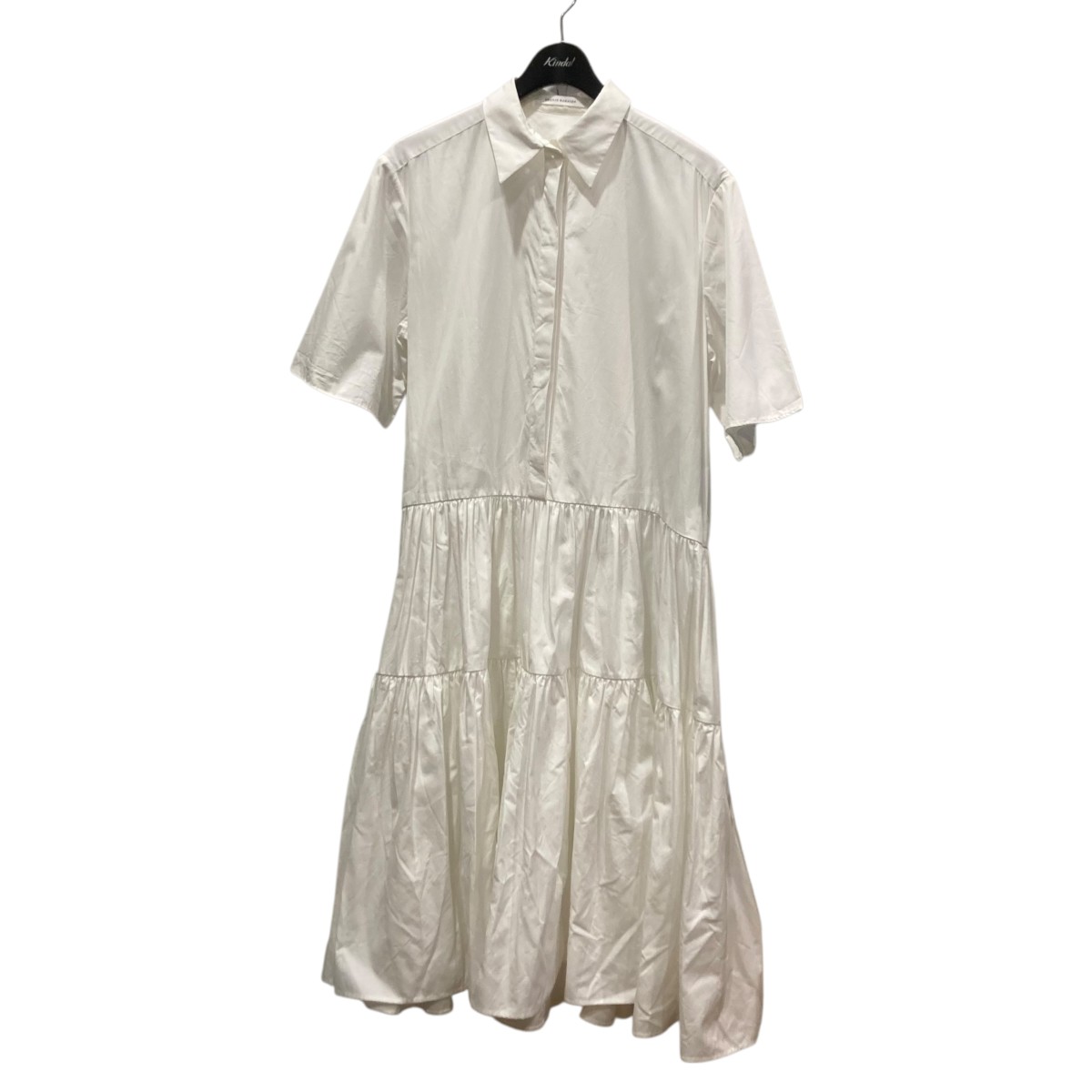 【中古】Cecilie Bahnsen 半袖プルオーバー衣装 EDI-0002 白いこと 大きさ：6 【020226】（セシリーバンセン）