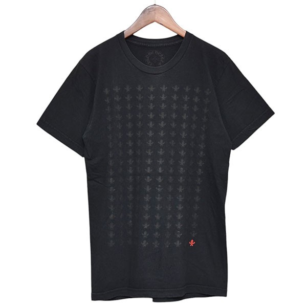 【中古】 CHROME HEARTS　 FOTI SS TEE　FOTI HARRIS プリントTシャツ　2212-304-0721 ブラック サイズ：M 【020226】（クロムハーツ）