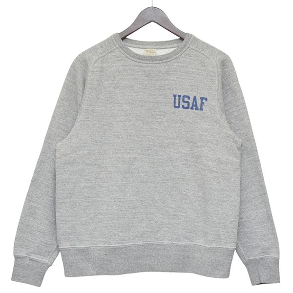 【中古】 Buzz Rickson’s　 FREEDOM SLEEVE SWEAT SHIRT　クルーネックスウェット　トレーナー　BR69455 グレー サイズ：M 【020226】（バズリクソンズ） 9,063円