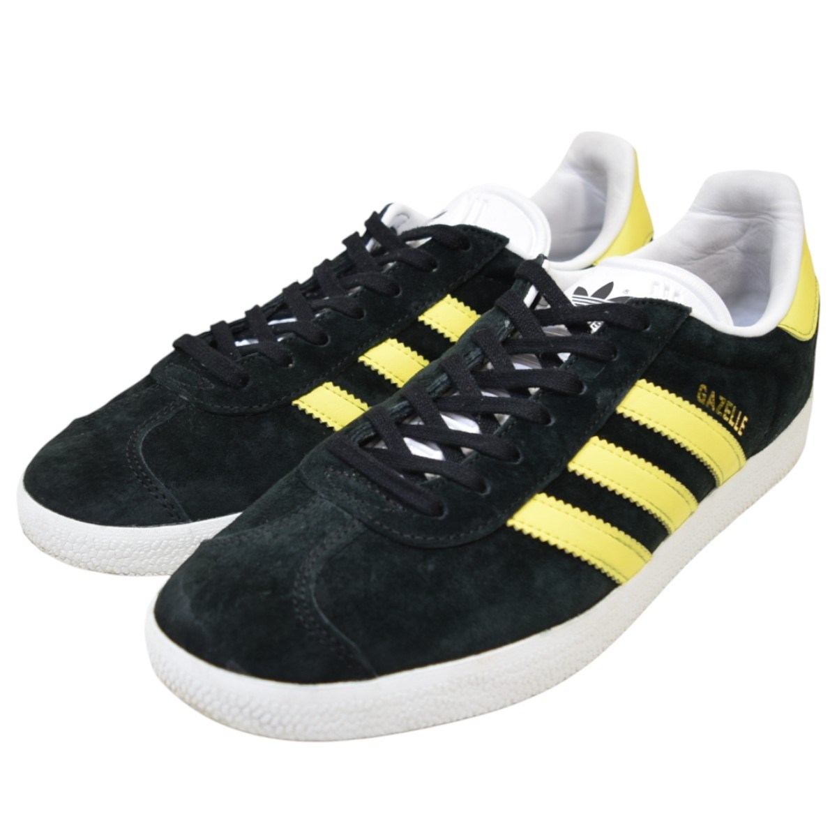 【中古】 adidas　 GAZELLE ガゼル IG0669 ブラック×イエロー サイズ：US 8 1/2 【020226】（アディダス）