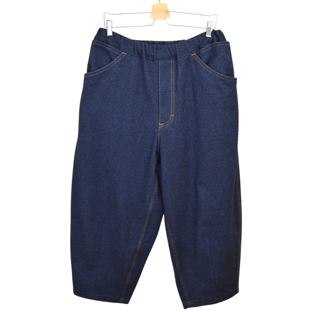 【中古】SASQUATCHfabrix．　TAPERED EASY PANTS PAINTER テーパードイージーパンツ ペインター 23AW-PA9-015 インディゴ サイズ：L 【020226】（サスクワァッチファブリックス．）｜ブランド古着のカインドオル