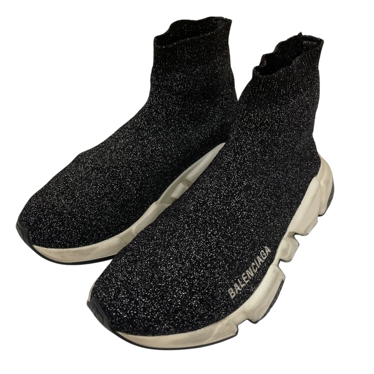 【中古】 BALENCIAGA　 スピードトレーナー 530284 ブラック サイズ：36 【020226】（バレンシアガ）