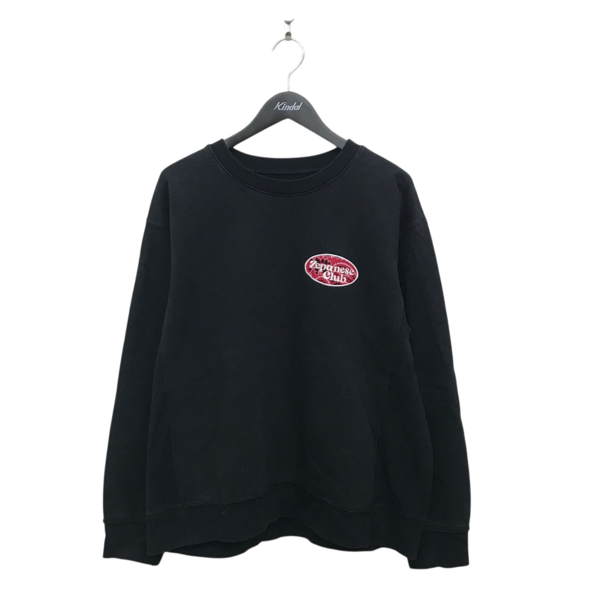 【中古】 Zepanese Club×MIYAGIHIDETAKA　 トレーナー ブラック サイズ：1 【030226】（ゼパニーズクラブ×ミヤギヒデタカ）