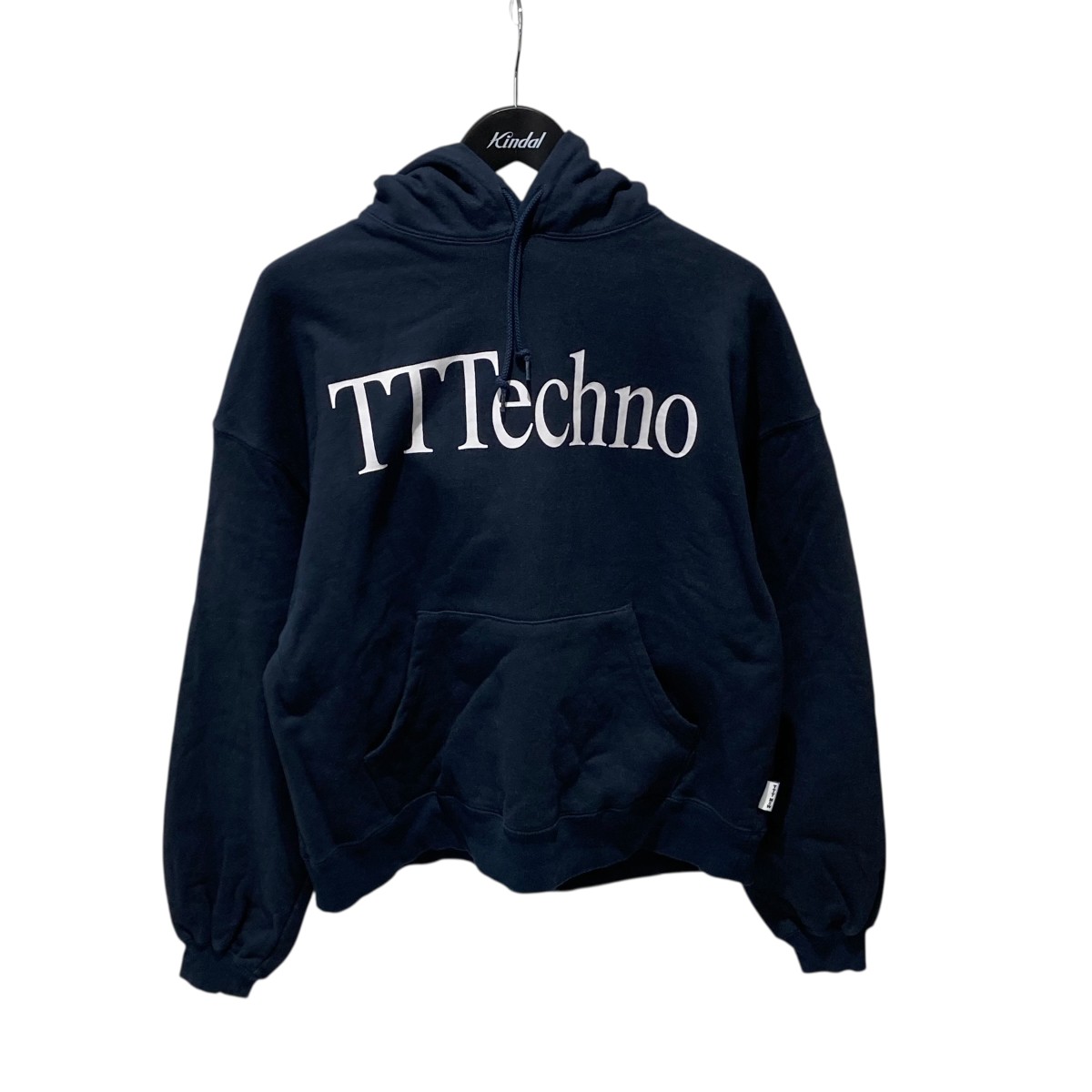 【中古】 TTT MSW×ice＆techno　 GORE-TEX プルオーバーパーカー ネイビー サイズ：S 【030226】（ティーモダンストリートウエア×アイスアンドテクノ）