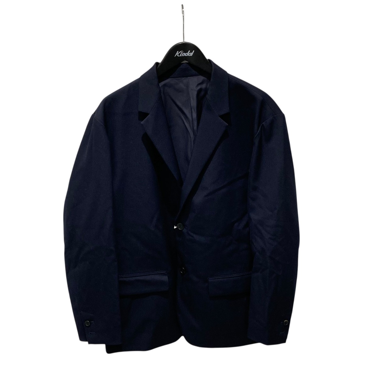 【中古】UNIVERSAL PRODUCTS.25AW WOOL 2B JACKET ウール 2Bジャケット 253-60401 ネイビー サイズ:3【価格見直し】|ブランド古着のカインドオル