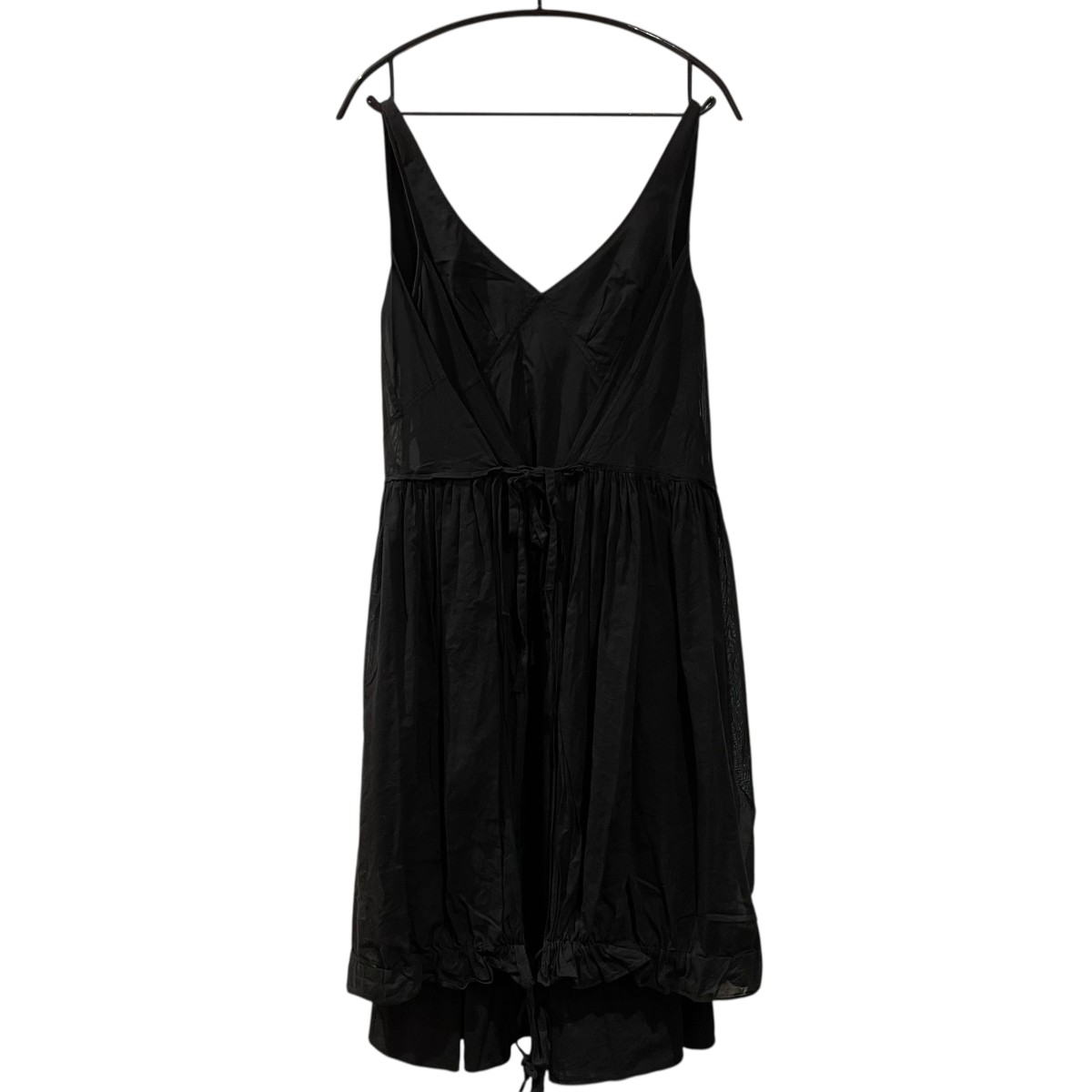 【中古】 beautiful people　 ノースリーブワンピース 1325104016 ブラック サイズ：34 【030226】（ビューティフルピープル）