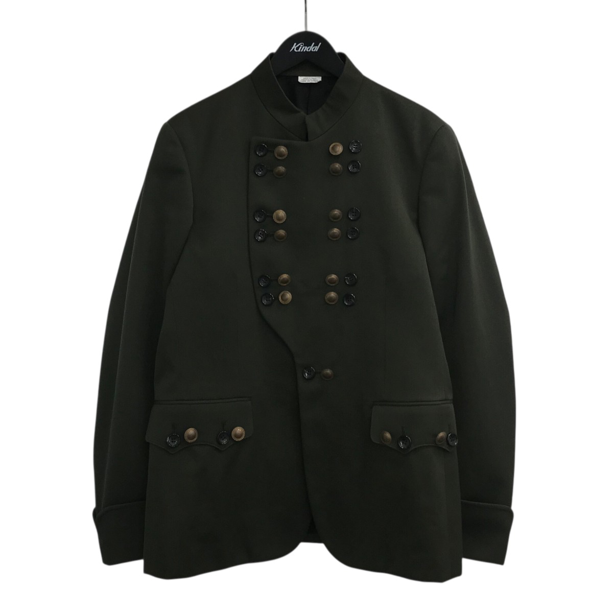 【中古】 COMME des GARCONS HOMME PLUS 25AW ナポレオンジャケット PP J001 グリーン サイズ：M 【価格見直し】