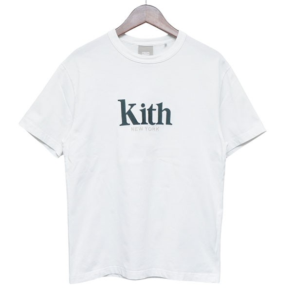 【中古】 KITH　 Women Mott New York Tee II　刺繍ロゴＴシャツ　24-071-061-0003-7-0 ホワイト サイズ：XS 【030226】（キス）