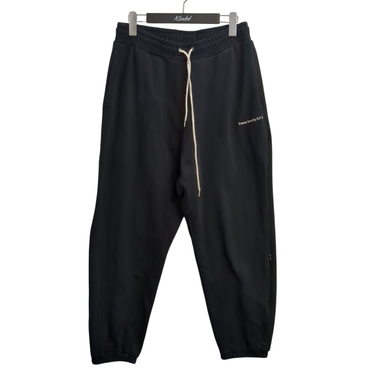 【中古】 Private brand by S．F．S　 スウェットパンツ ブラック サイズ：F 【040226】（プライベートブランド バイ エスエフエス）