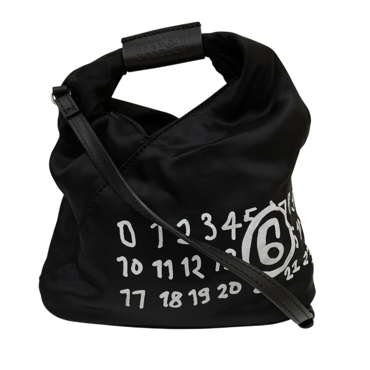 【中古】 Maison Margiela　 Japanese ショルダーバッグ ブラック 【040226】（メゾンマルジェラ）