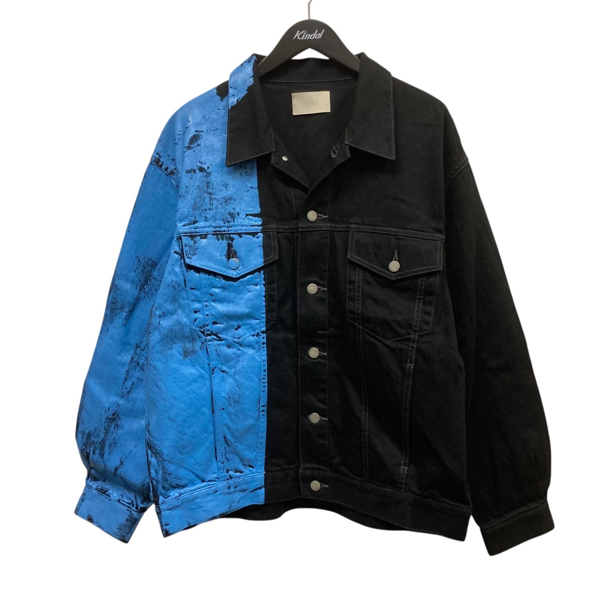 楽天市場】YOKE・ヨーク 23SS LASER PROCESSED Denim Jacket レーザー