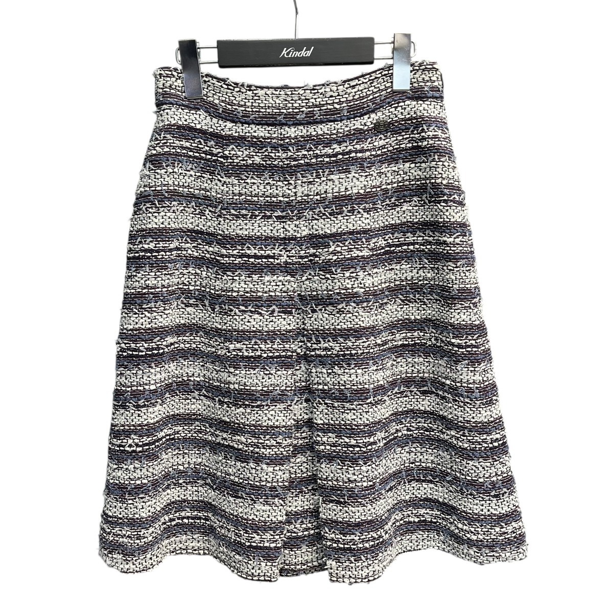 【中古】CHANELスカート P45436V33648 ホワイト サイズ：34【価格見直し】｜ブランド古着のカインドオル