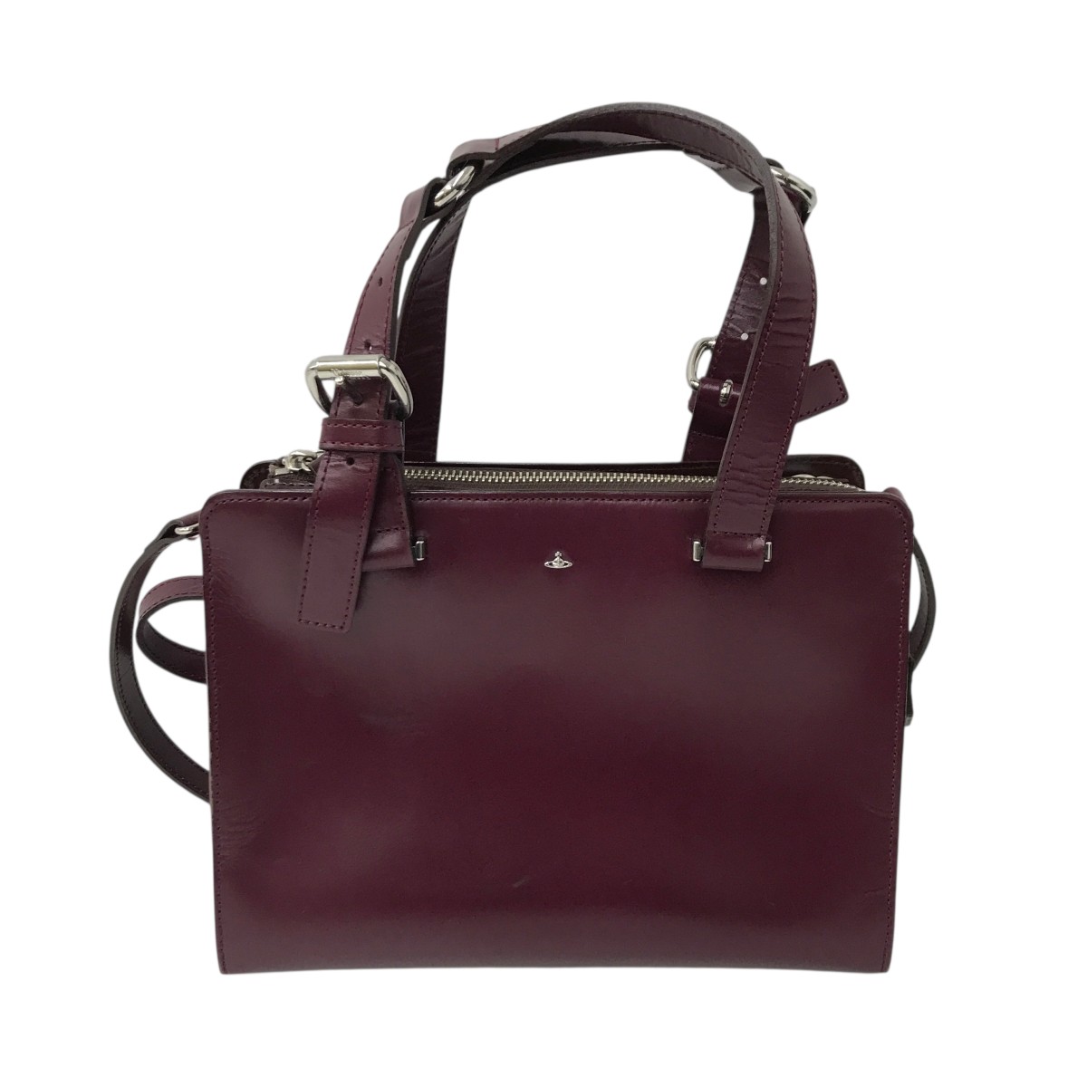 【中古】Vivienne Westwood 2WAYショルダーバッグ バイオレット 【050226】（ヴィヴィアンウエストウッド）