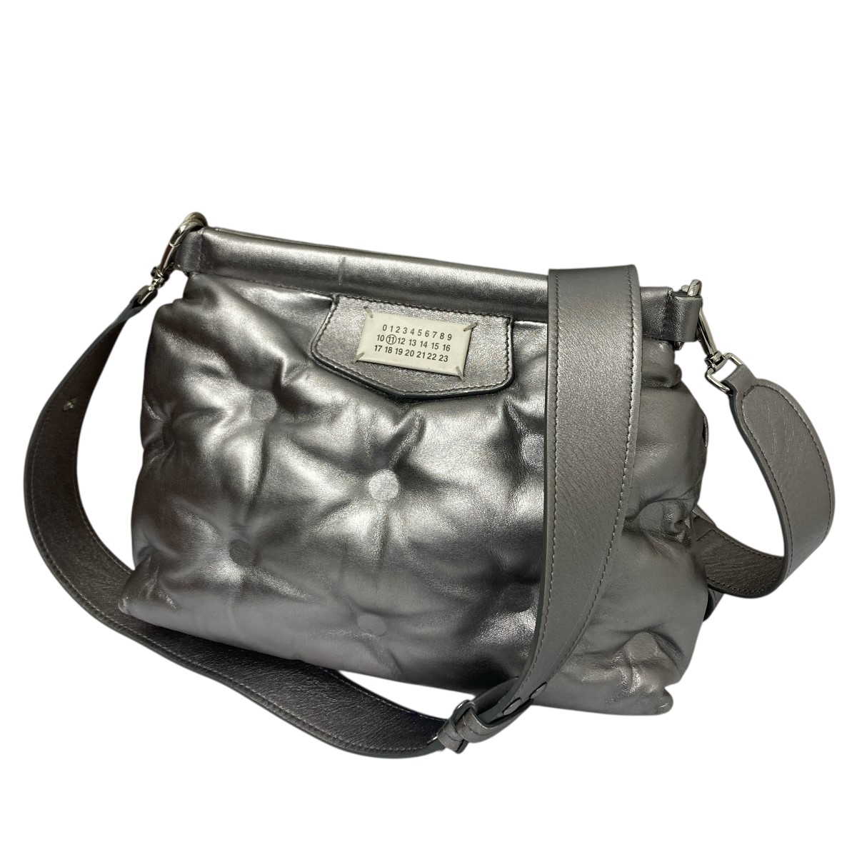 【中古】 Maison Margiela　 グラムスラム スモール ショルダーバッグ シルバー サイズ：- 【050226】（メゾンマルジェラ）