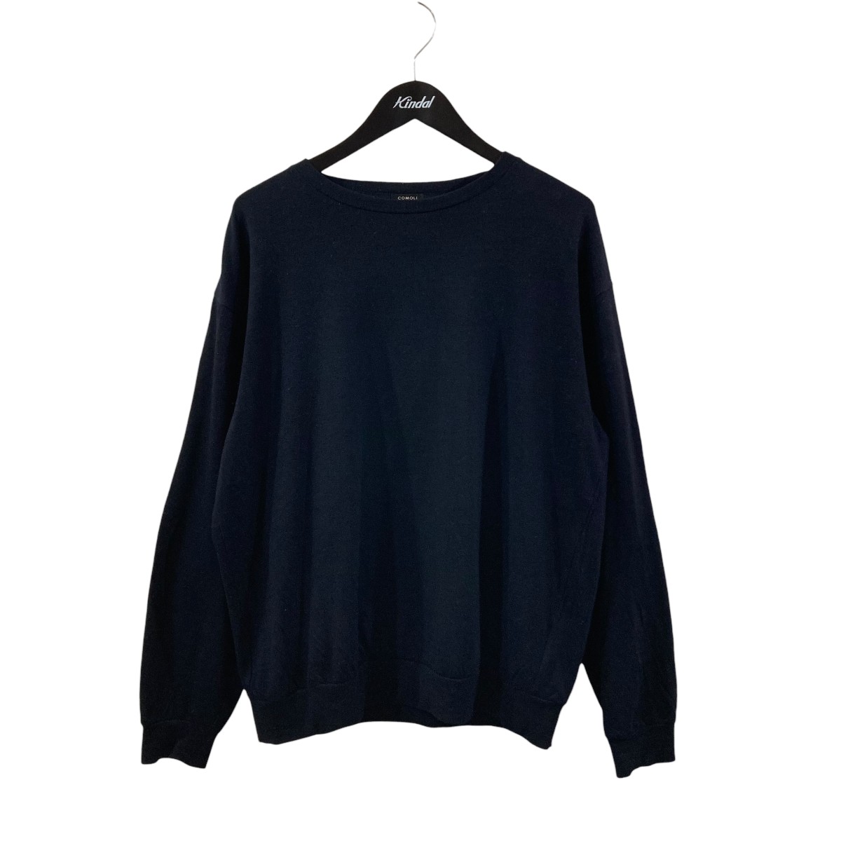 楽天市場】COMOLI ウール天竺長袖クルーネックニット WOOL CREWNECK