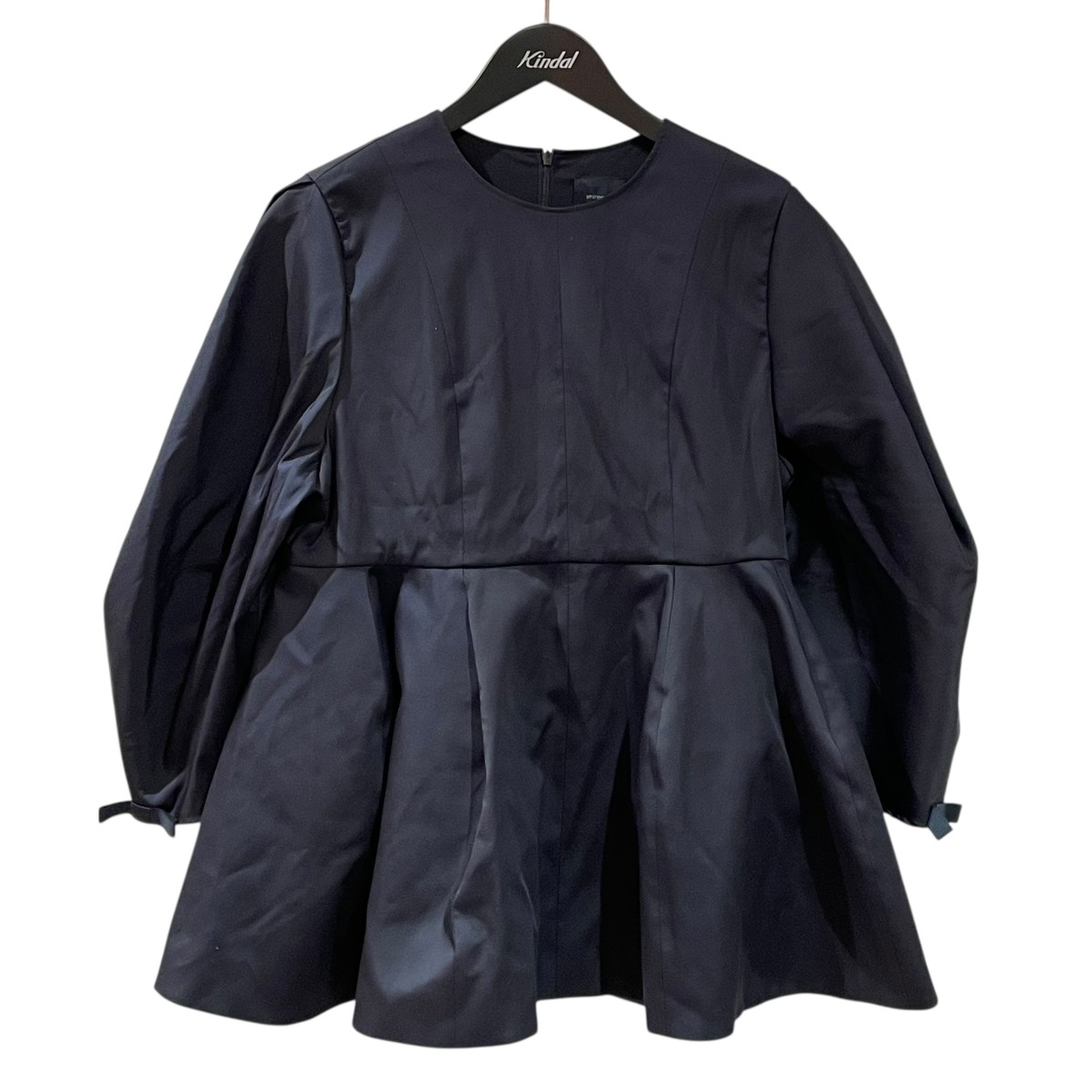 【中古】SHIROCONドレス SC2221-016AW-3 ネイビー サイズ：38【価格見直し】｜ブランド古着のカインドオル