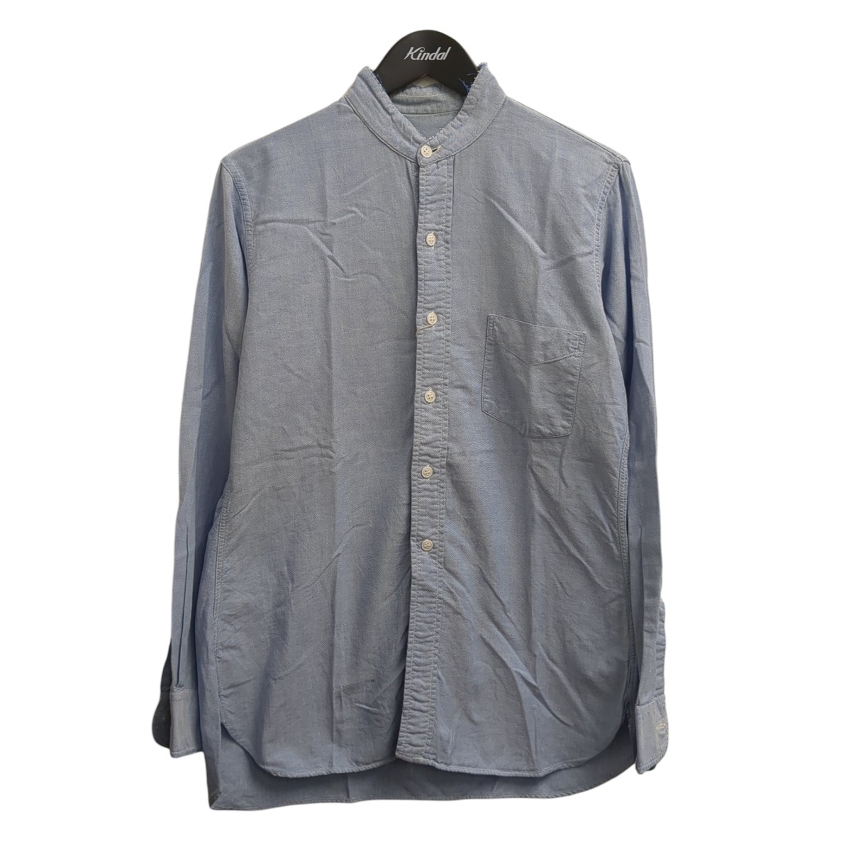 【中古】 military 50s USAF OXFORD SHIRT マチ付き シャツ ブルー サイズ：不明 【価格見直し】