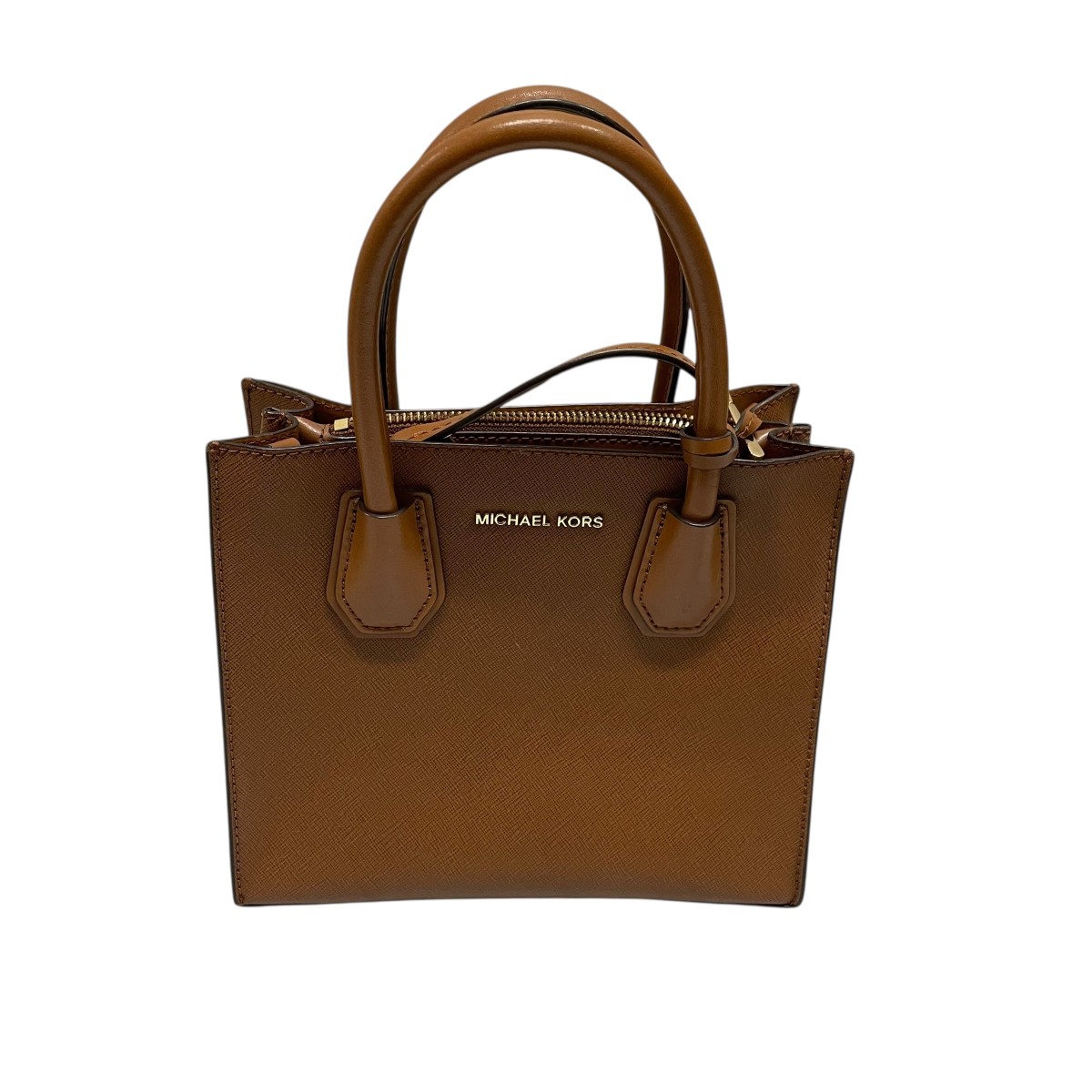 【中古】 MICHAEL KORS　 マーサーメッセンジャー 2WAYショルダーバッグ 30S0GM9M6L ブラウン 【060226】（マイケルコース）