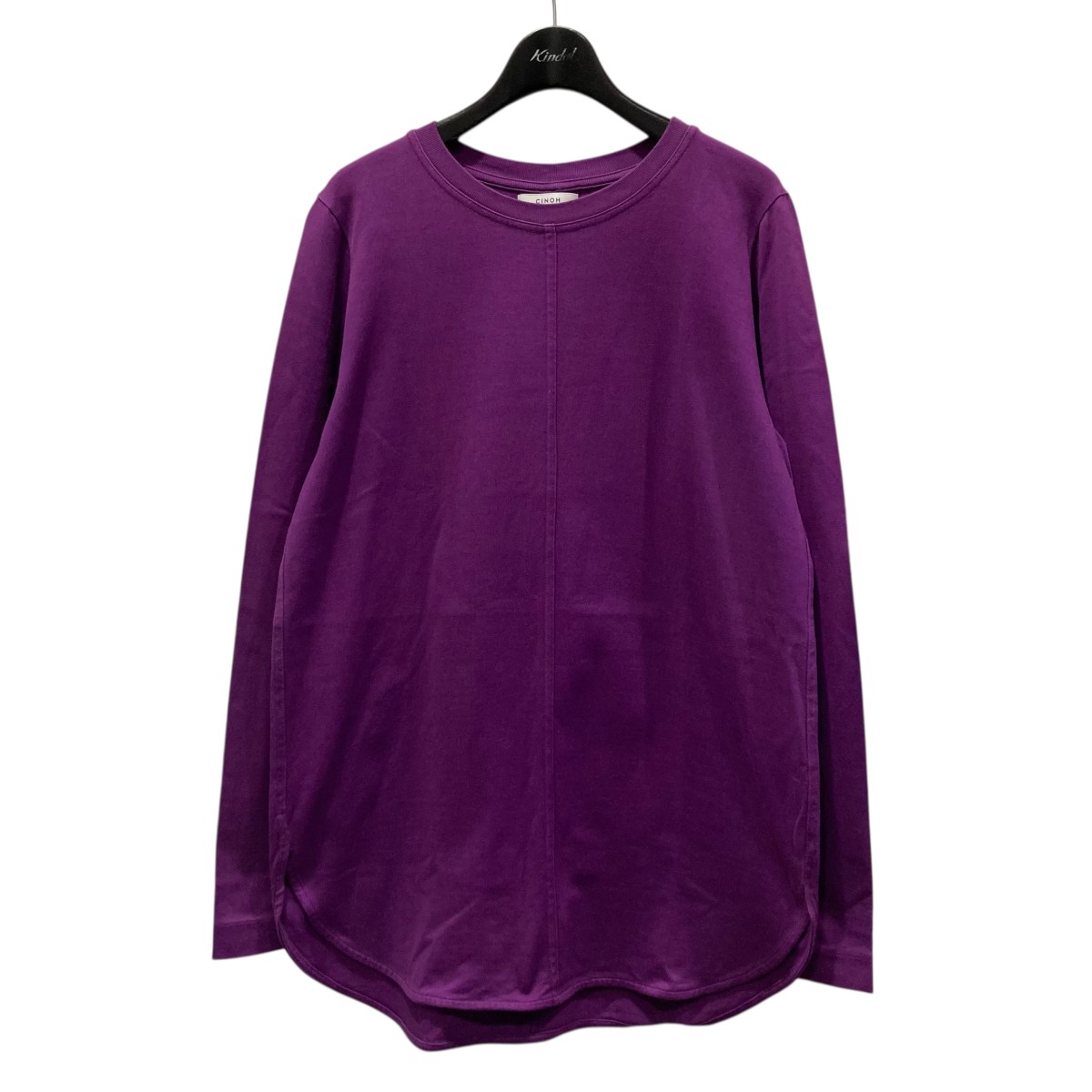 【中古】 CINOH　 長袖Tシャツ 21WCU002 パープル サイズ：38 【060226】（チノ）