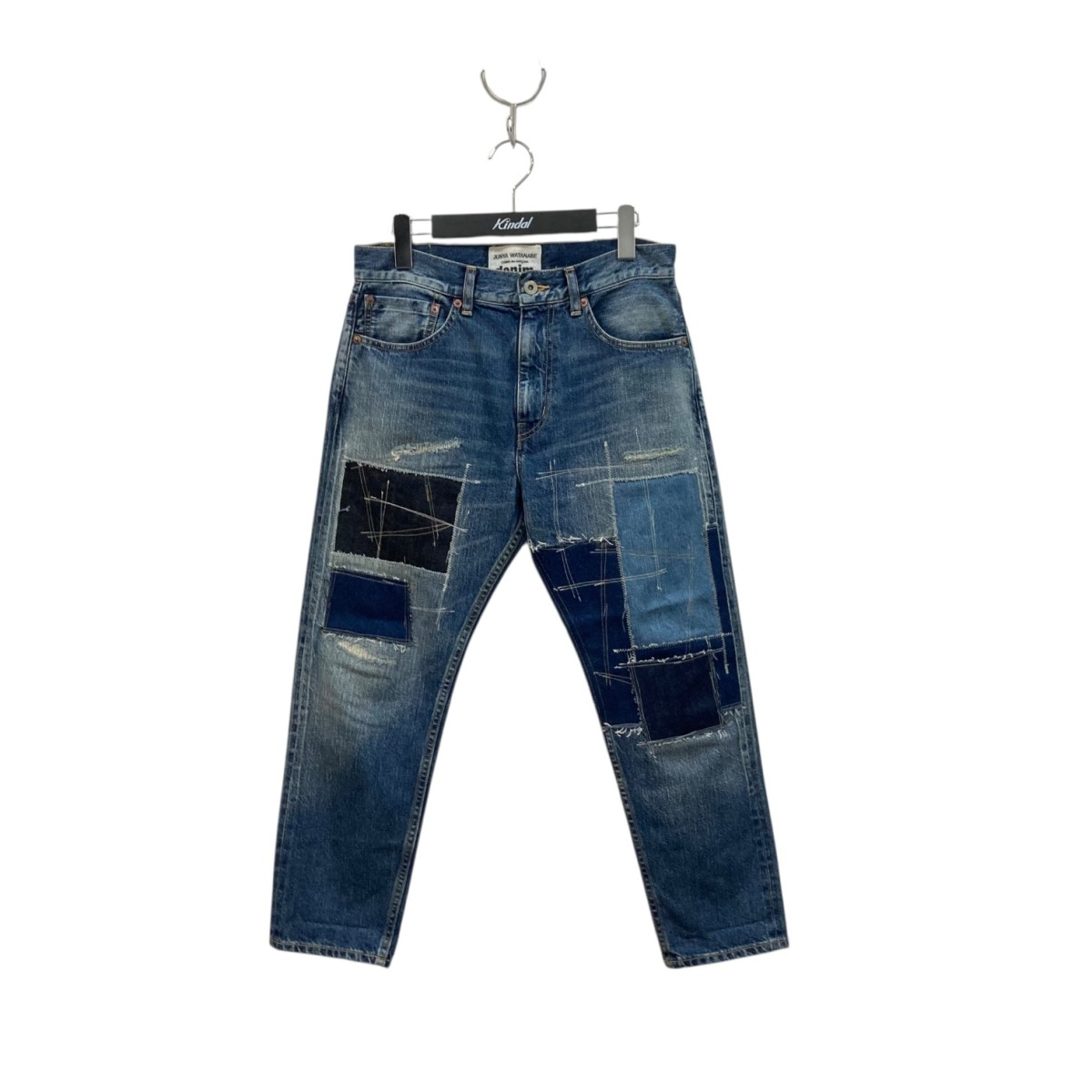 【中古】 JUNYA WATANABE CDG　 パッチワーク デニムパンツ XG-P001 インディゴ サイズ：XS 【070226】（ジュンヤワタナベ コムデギャルソン）