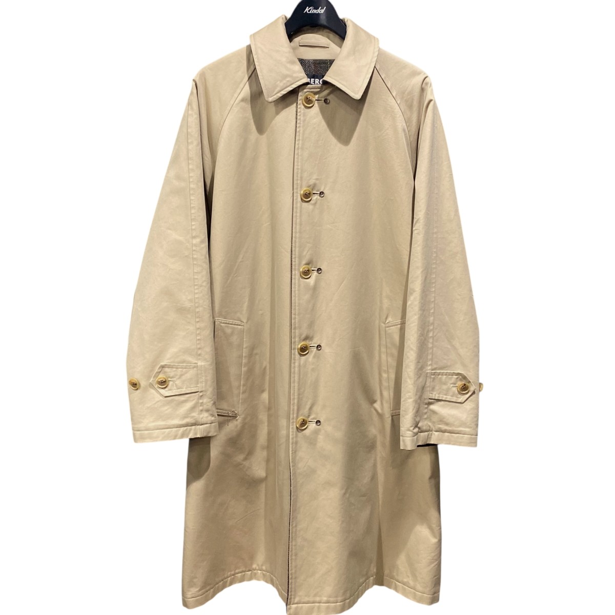 【中古】 AUBERGE　 リバーシブル可 トレンチコート duplex ベージュ サイズ：44 【060226】（オーベルジュ）