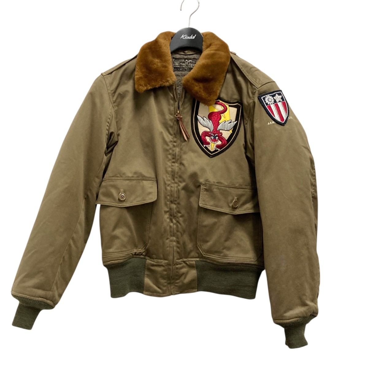 楽天市場】【中古】Buzz Rickson's | バズリクソンズ B-10 赤リブ U.S.