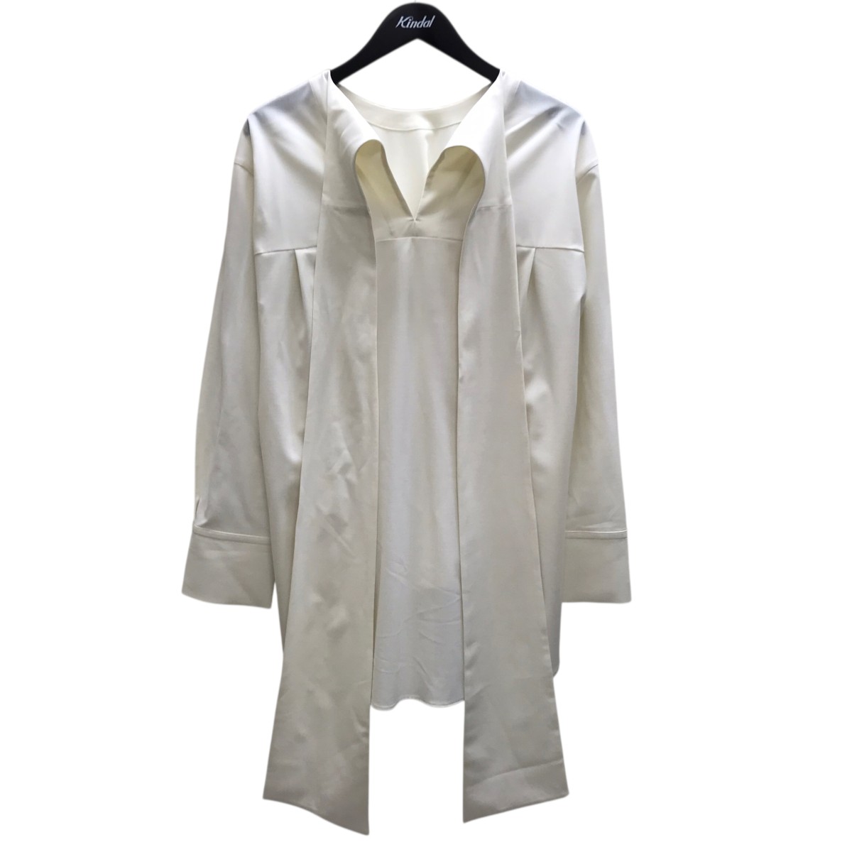 【中古】UJOH Bow Tie Shirt アイボリー サイズ：2 【070226】（ウジョー）