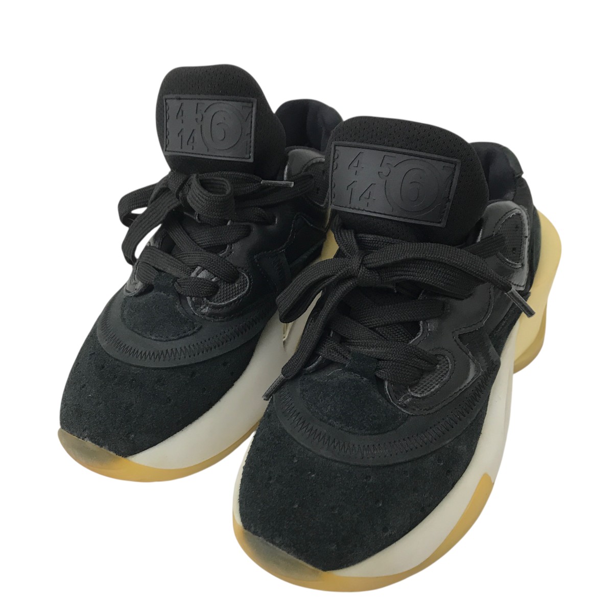 【中古】<br>MM6 Maison Margiela<br>スニーカー ブラック サイズ：36<br>【価格見直し】