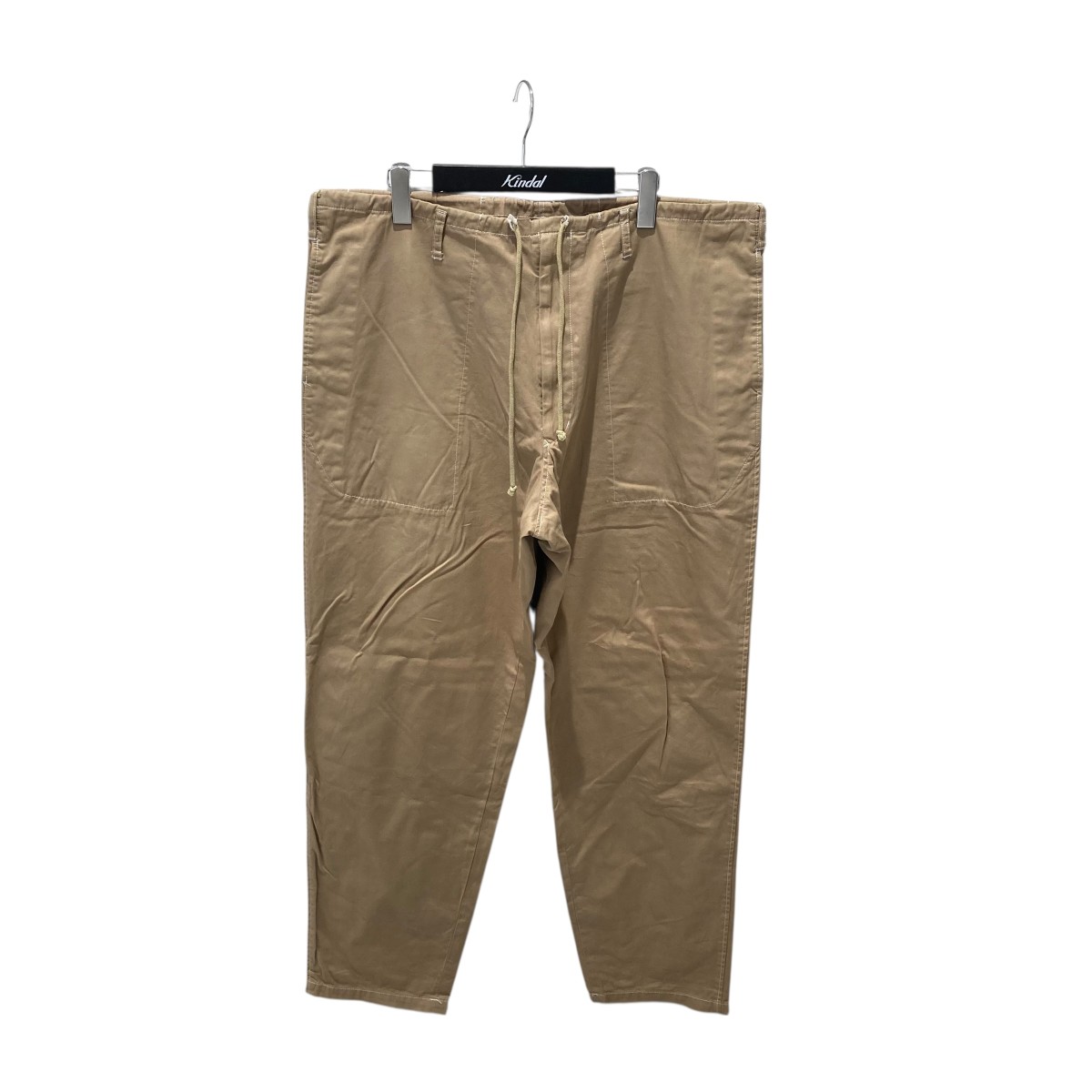 【中古】 Y’s ステッチイージーワイドパンツ MZ-P16-001 ブラウン サイズ：2 【価格見直し】