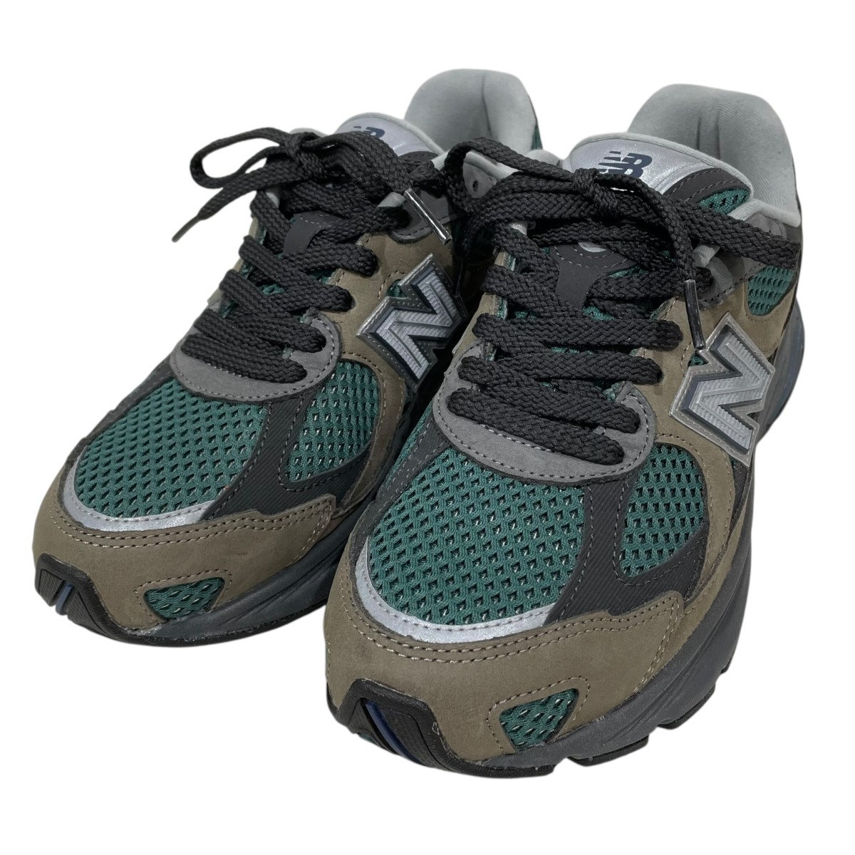 【中古】 NEW BALANCE　 スニーカー U2010AGY グリーン・カーキ・ブラック サイズ：25.5cm 【070226】（ニューバランス）