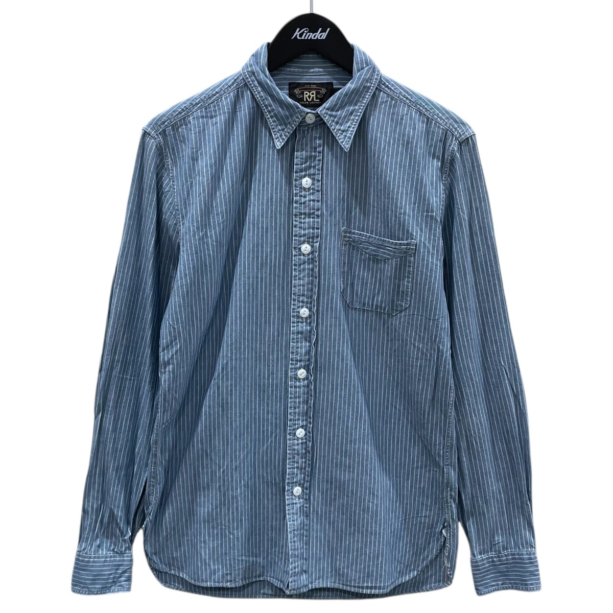 楽天市場】RRL ダブルアールエル 25SS インディゴデニムワークシャツ 