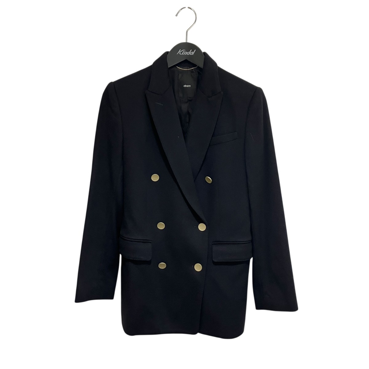 楽天市場】【中古】EBURE ウールダブルブレスト テーラードジャケット