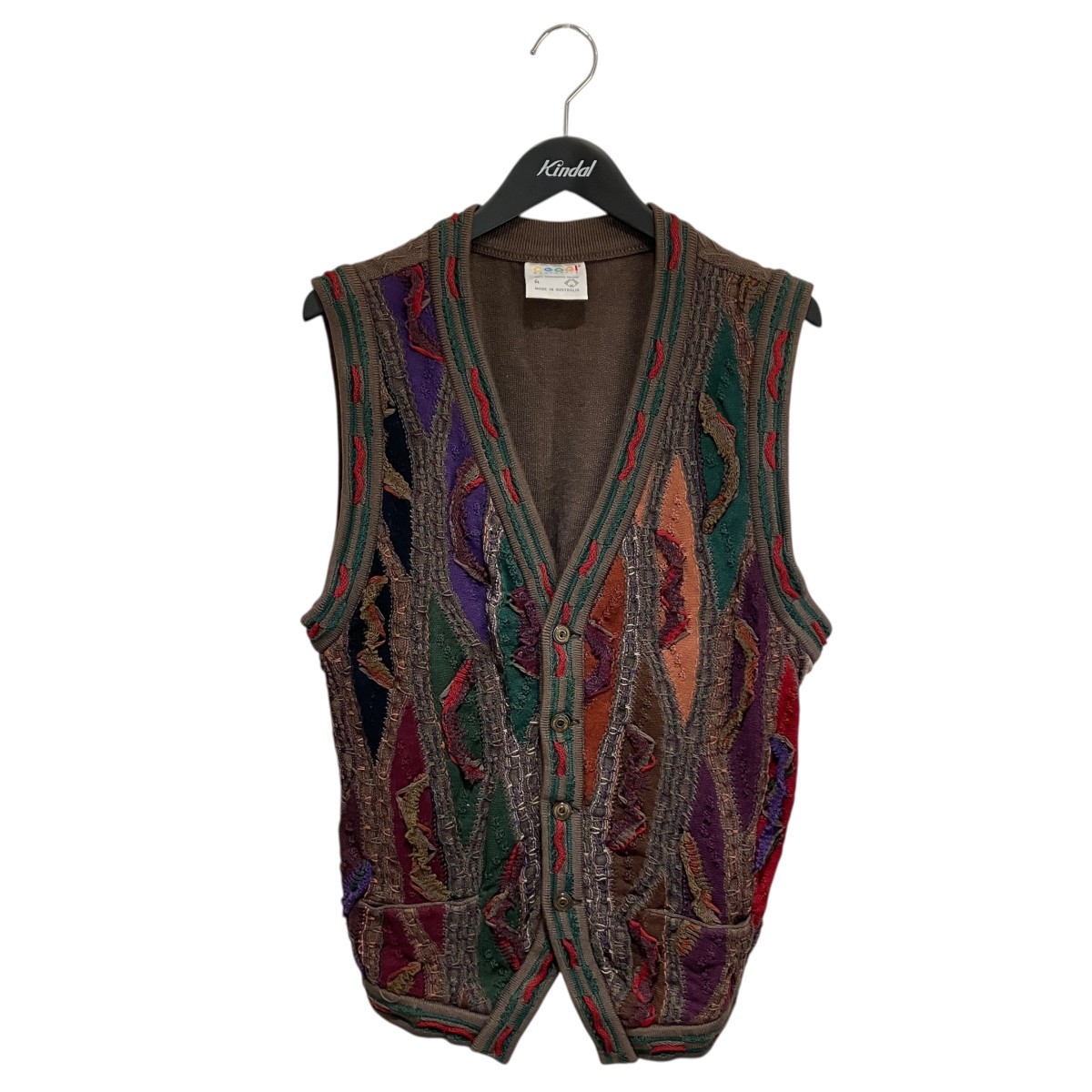 【中古】 COOGI　 オーストラリア製 ニットベスト マルチ サイズ：M 【070226】（クージー）