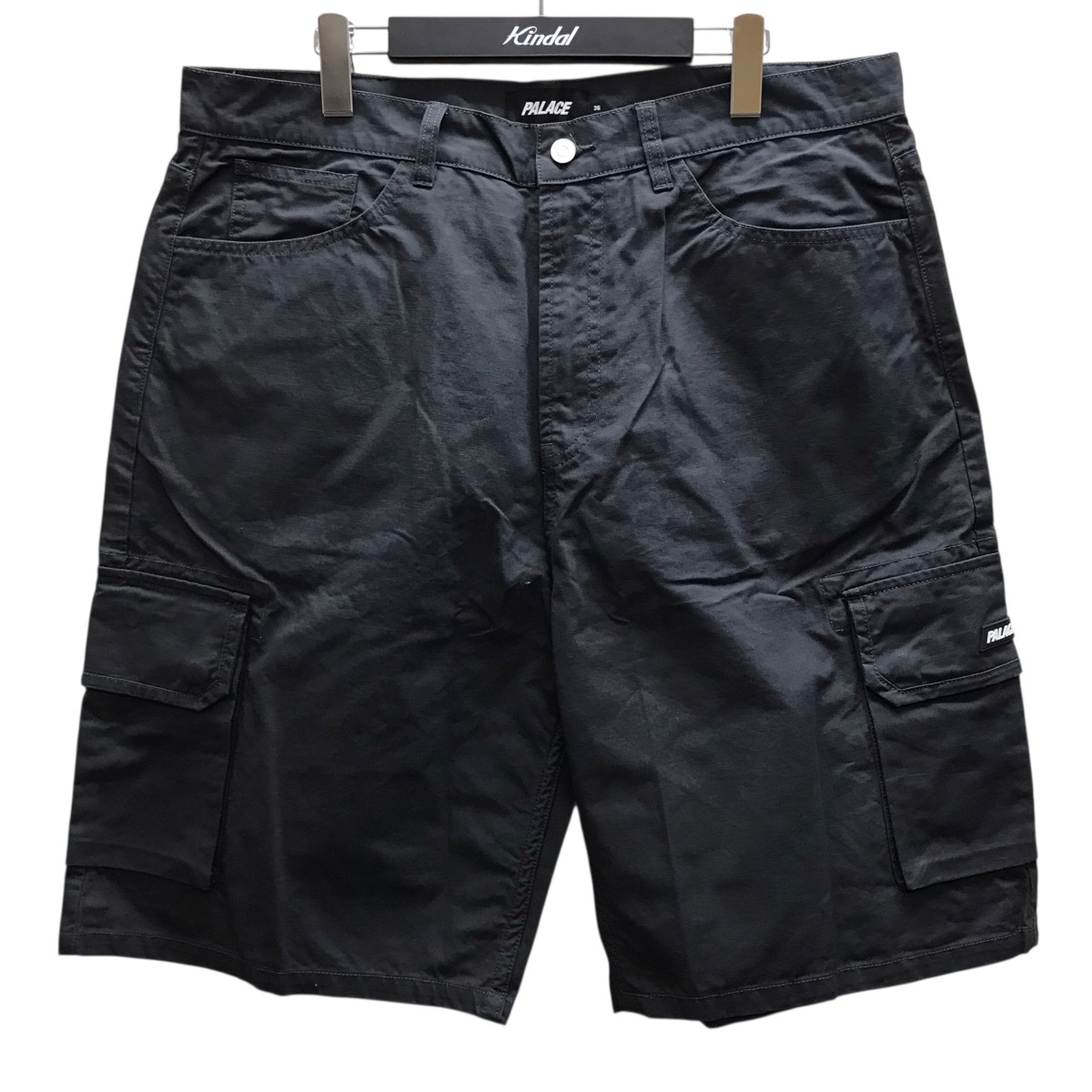 【中古】 PALACE　 Baggy Cargo Shorts Anthracite ハーフパンツ グレー サイズ：36 【080226】（パレス）